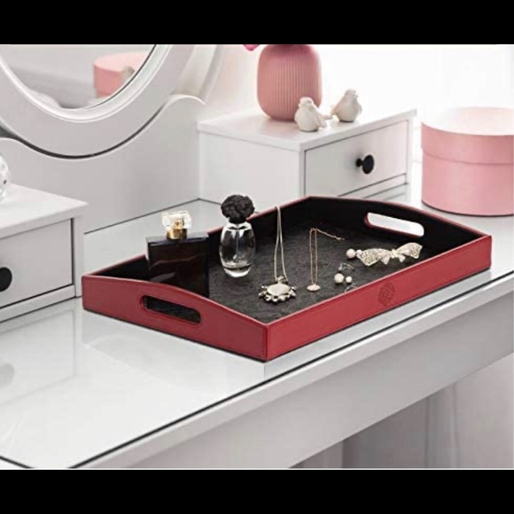 Serving/decorative tray with handles - Picture 4 of 16